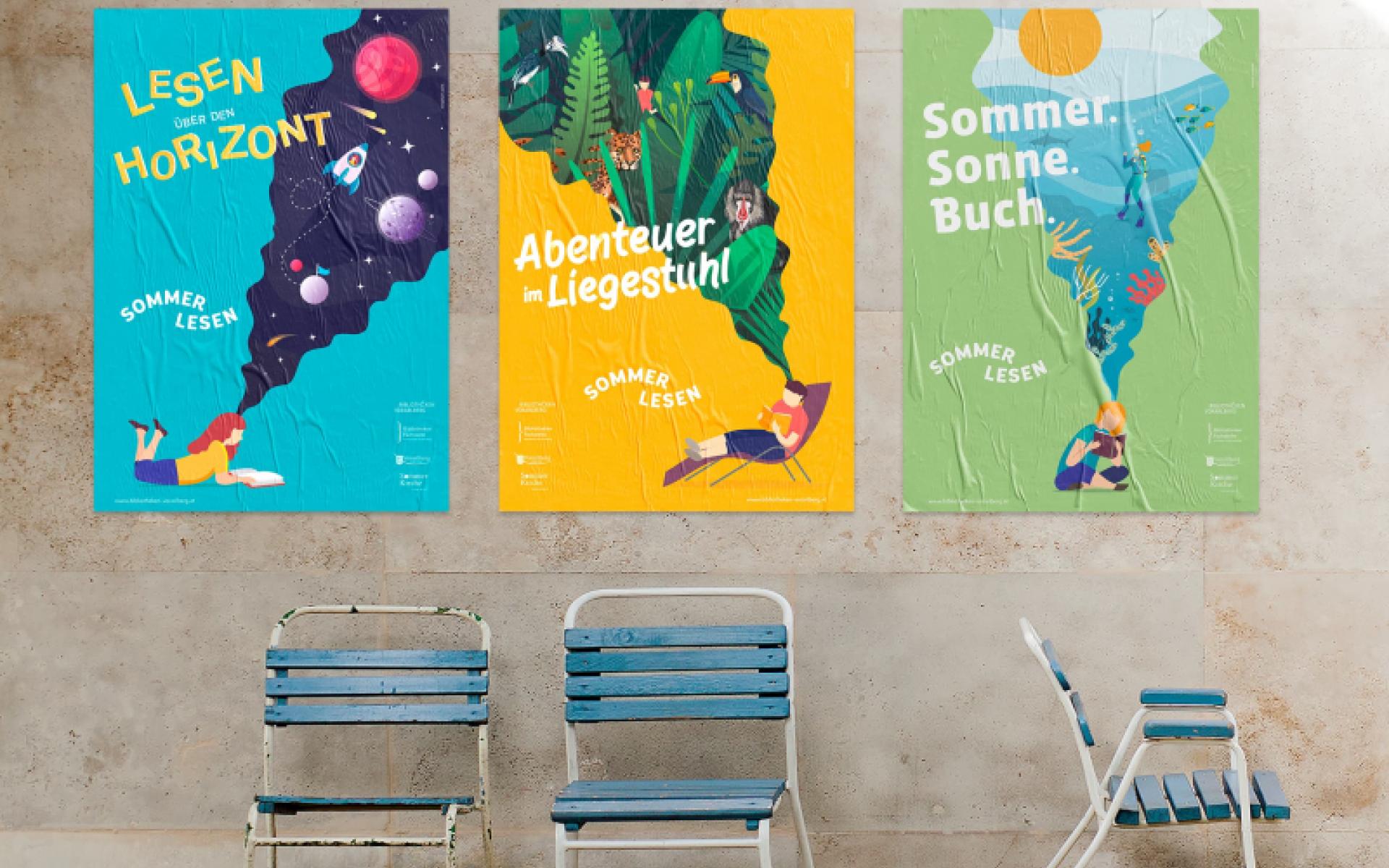 Plakate Sommerlesen