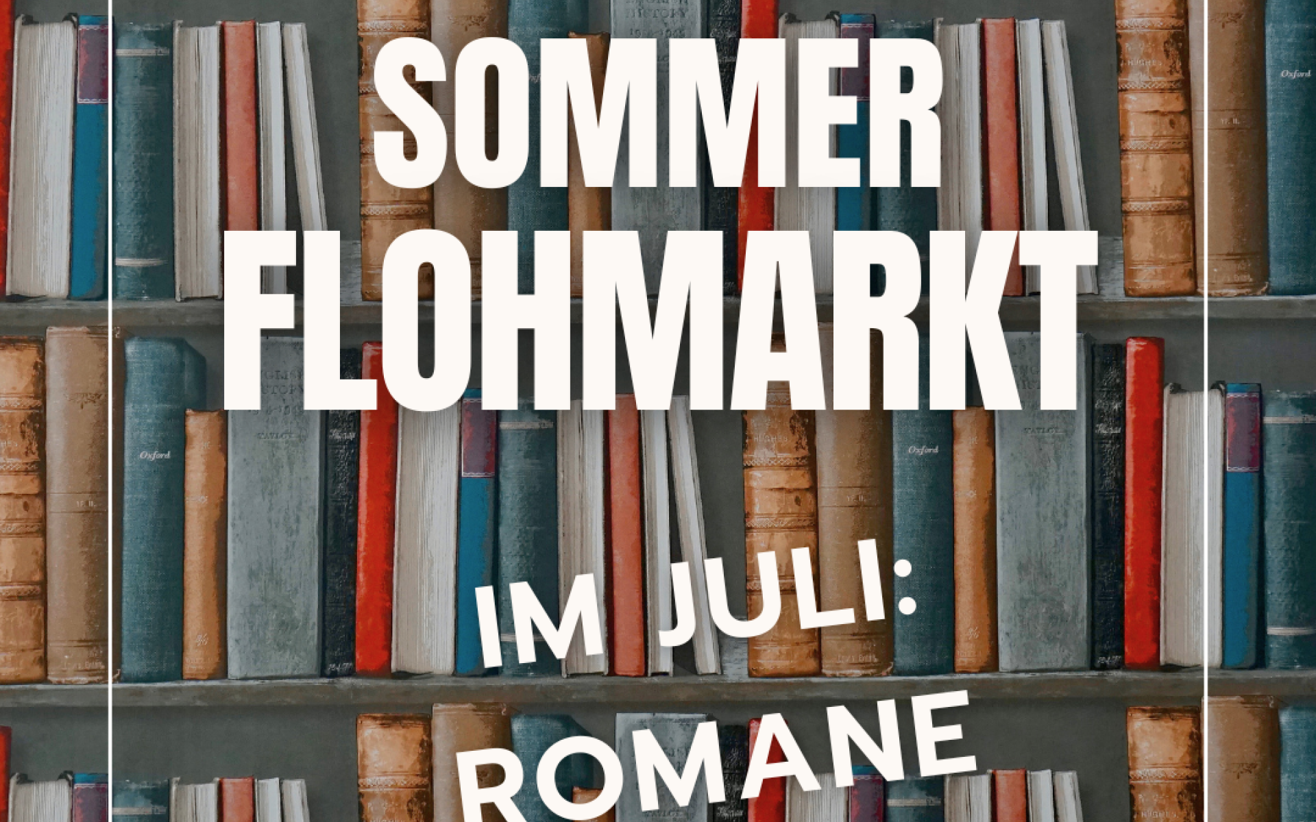 Flohmarkt Romane