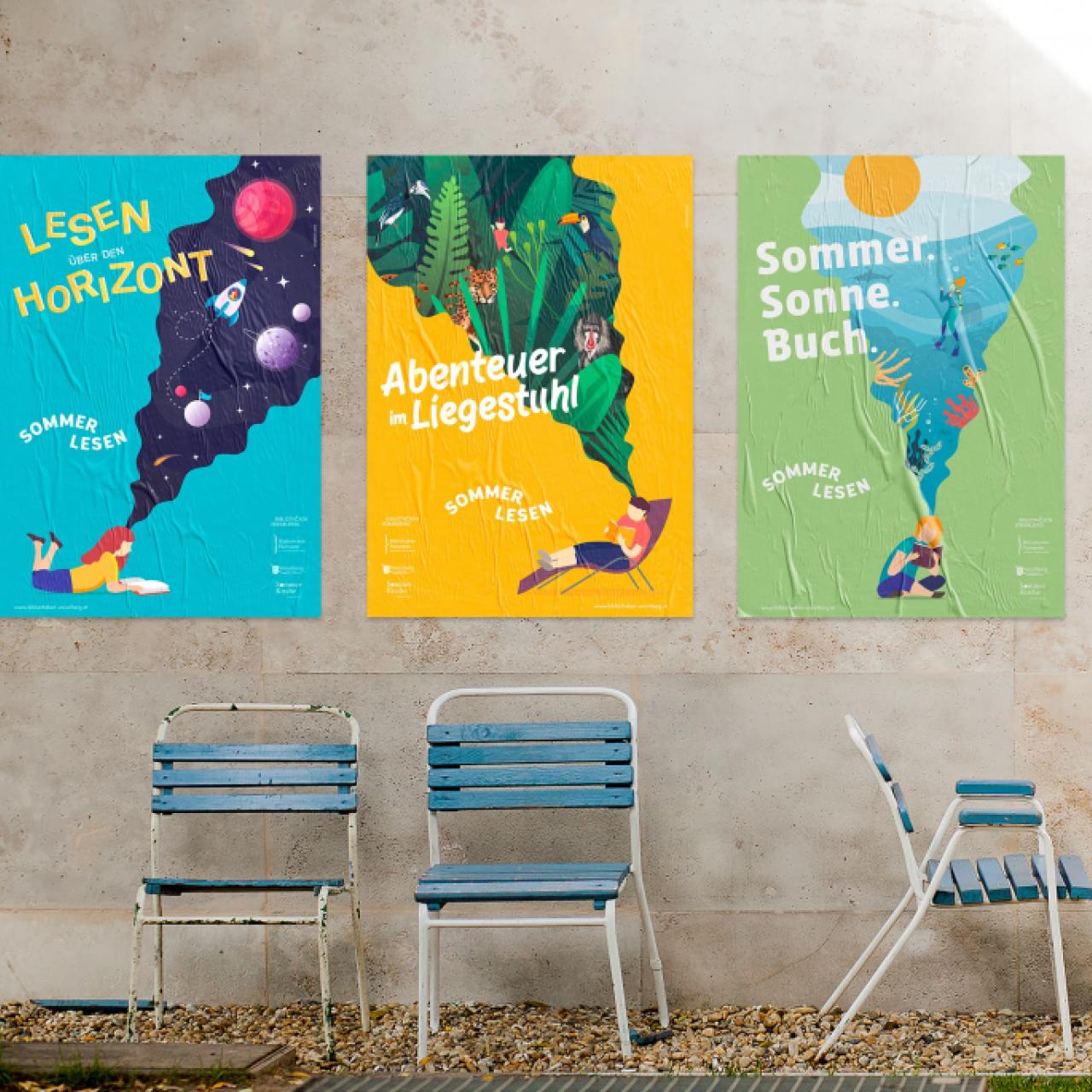 Plakate Sommerlesen